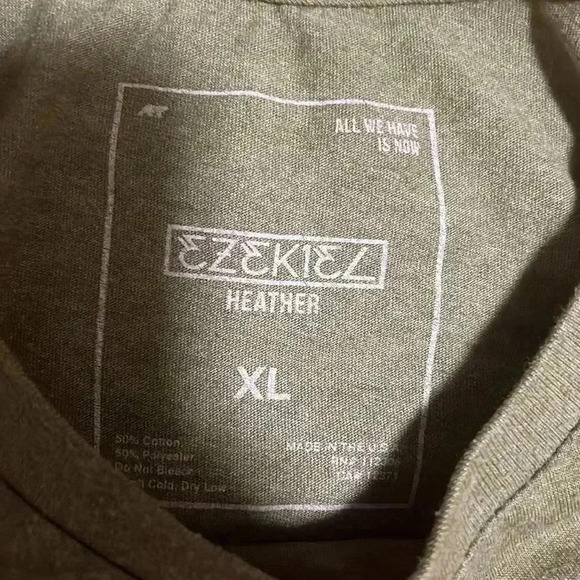 ❤️2/$25❤️[XL]Ezekiel Green SS Shirt- All We Have is  Now - Picture 2 of 4
